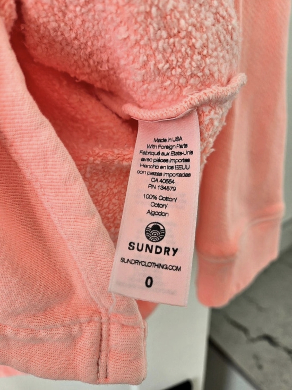 Sundry Button Down Shacket - Picture 6 of 6